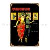 Veneue Vintage Magazine Advertising Print Metal Sign Cinema Poster Designs Wall Decor Garage Plaques Tin Sign Poster
