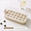 Press-Type Ice Cube Tray with Lid