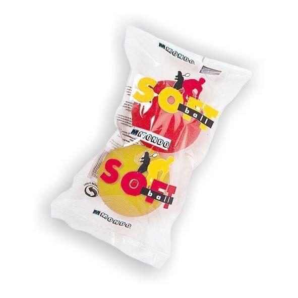 Jouet - MONDO - Sachet 2 Balles Mousse - Pour Enfant À Partir De 3 Ans - Intérieur