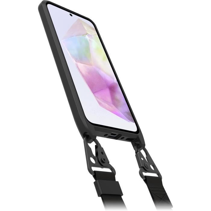 Coque de protection - otterbox - react necklace - samsung galaxy a35 5g - ultra mince - cordon ajustable
