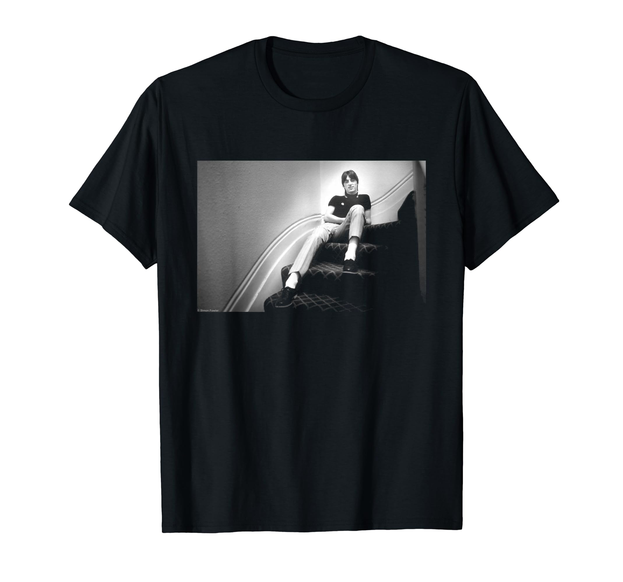 Jam singer Paul Weller photo, Simon Fowler T-shirt