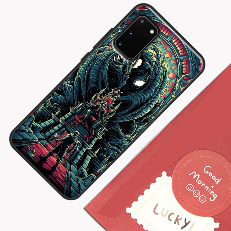 Castlevania Case For Samsung Galaxy S22 S21 S23 Ultra Note 20 S8 S9 S10 Note 10 Plus S20 FE Back Cover