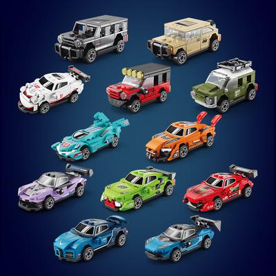 Novos produtos Quebra-cabeça de montar carro esportivo infantil modelo de brinquedo veículo off-road educação para meninos entretenimento modelo de brinquedos