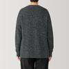 MUJI Women's Yak Blend V-Neck Sweater, BA1P9A4A, Charcoal Gray, Size M