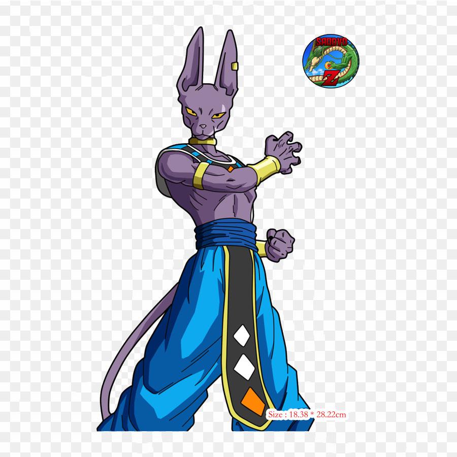 Náplasti na oblečení tašku nažehlovací termonálepky Bills De Espalda Beerus Goku vzor pratelné tepelný přenos