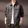 Premium Retro Oily Wax Faux Leather Men's Motorcycle Jacket – New Trendy Autumn Arrival