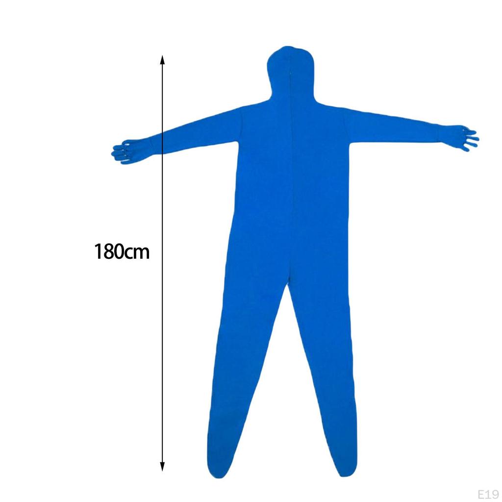 Full Body Greenman Suit Background Invisible Effect Tight