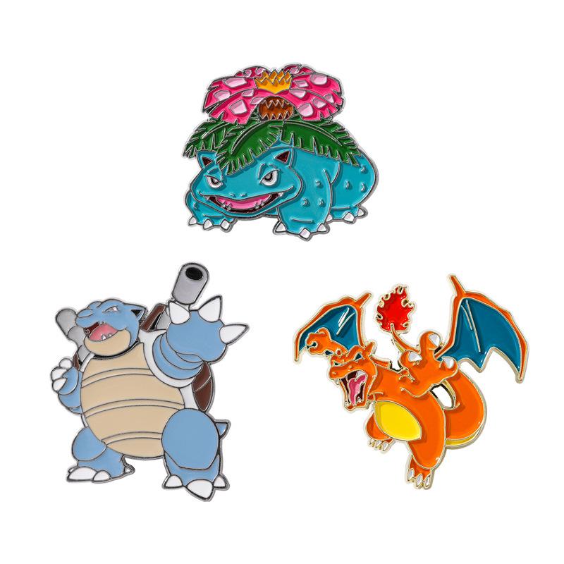 Anime Cartoon PCS Enamel Pins Custom Brooches Lapel Badges Animal Funny Jewelry Gifts for Kids Friends