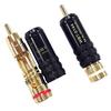 1Pc Wbt-0144 Gold Plated Rca Plug Lock Soldering Audio/Video Plugs Connect