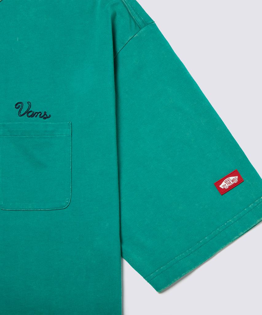 VANS Tdc Men'S Washed Out Short Sleeve Shirt - Sporting Green / Vn000P0Af231