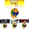 Yarnaby Plush Bobbi Colorful Lion Stuffed Animal Toy With Pp Cotton Filling For Kids