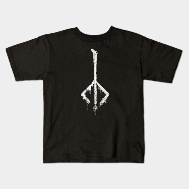 Boys Girls Soft Cotton Graphic Tees Hunter'S Mark T-shirt Breathable Daily School Wear Kids T-Shirts