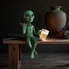 1 ks Mimozemské pryskyřičné ozdoby UFO Vnitřní Venkovní Zahradní Dekorace Figurky Domácí Dekor