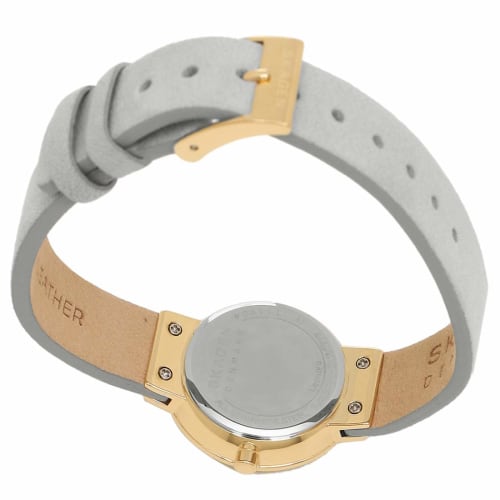 Skagen Women's Leonora 25mm Quartz Watch, White/Gray, SKAGEN SKW2778