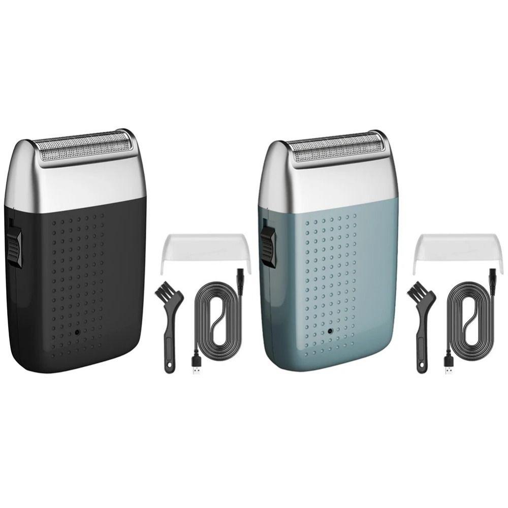 Safety Electric Razor Quiet Operation Shaving Beard Machine Portable Men Beard Trimmer  Travel