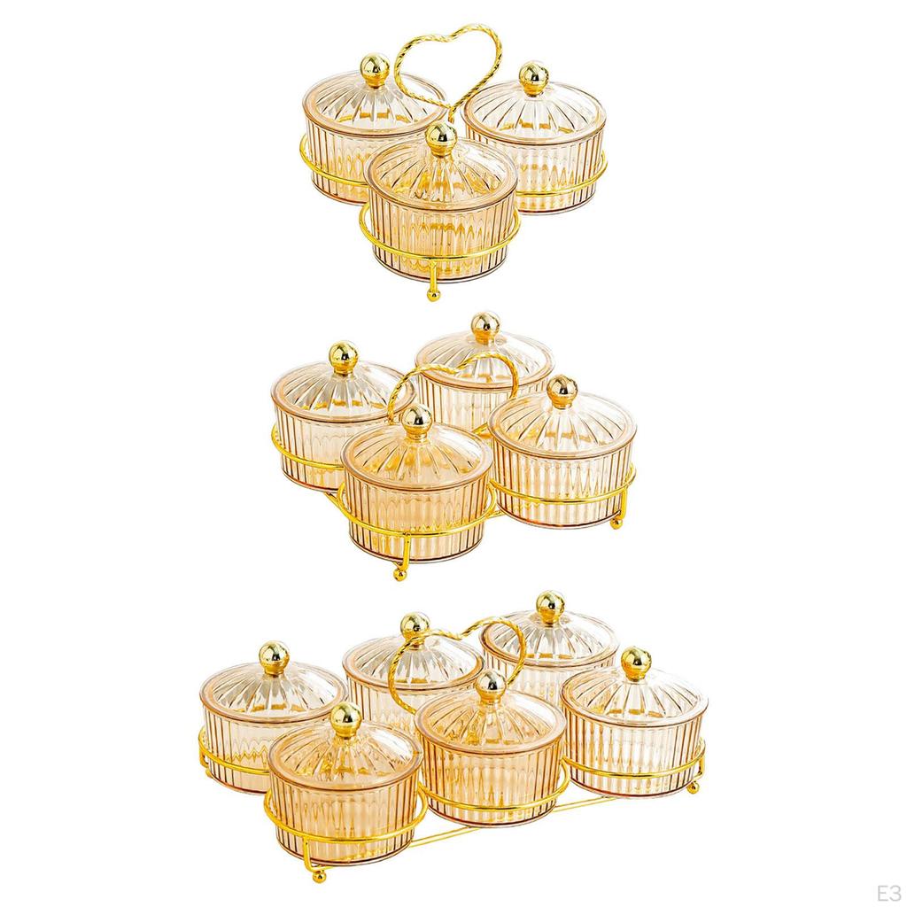 Divided Dried Fruit Plates Appetizer Serving Tray Food Storage Box Dishes for