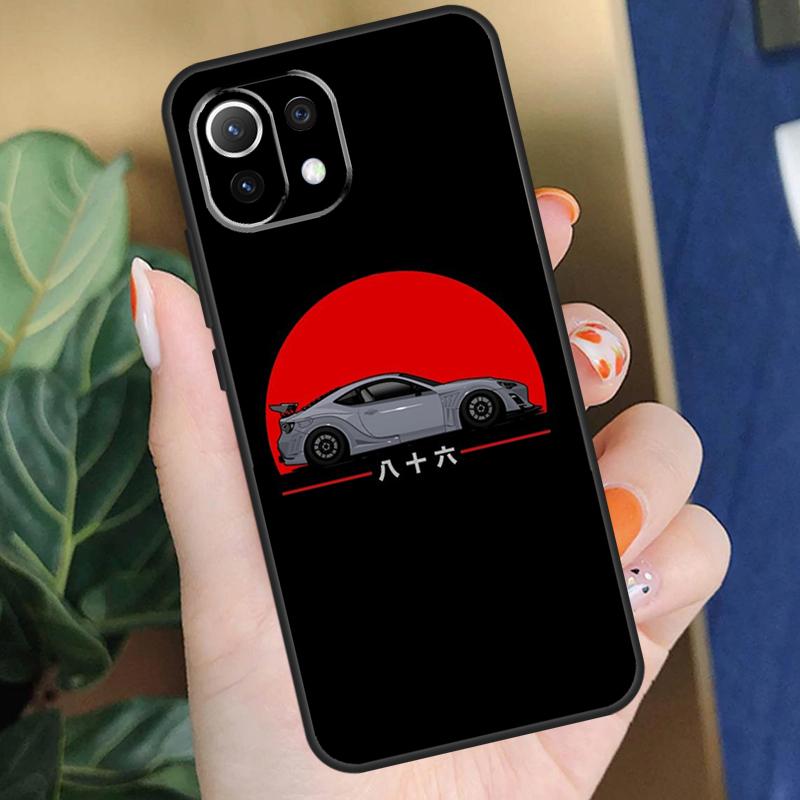 Japan JDM Car Case For Xiaomi 17 Pro Max 14 15 Ultra 13T 14T 15T Pro POCO F8 F7 F5 F6 X5 X6 X7 Pro Coque