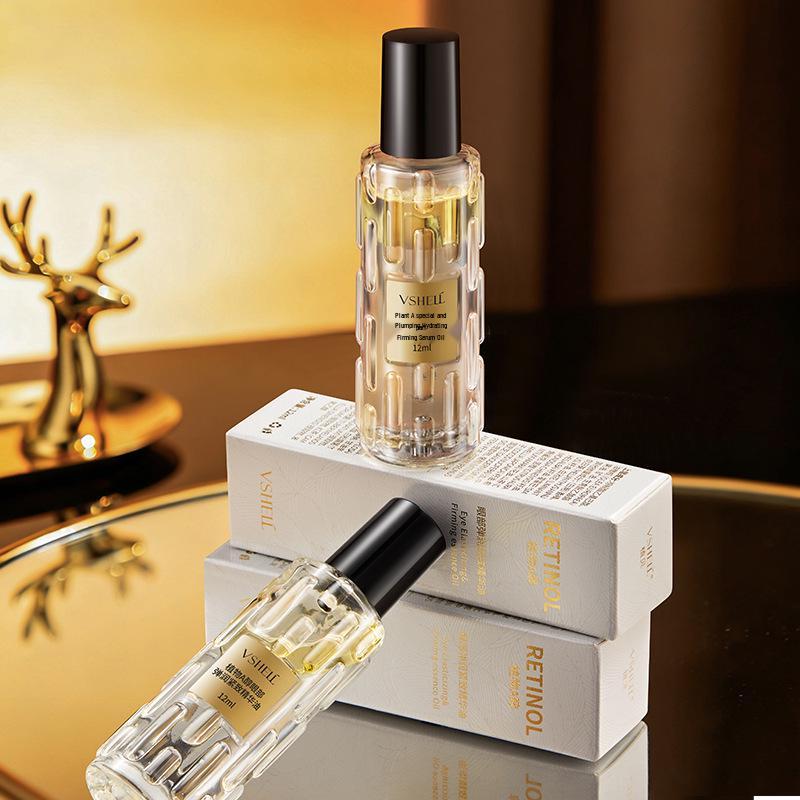 Увлажняющая растительная сыворотка для век с ретинолом против морщин, темных кругов и для повышения упругости