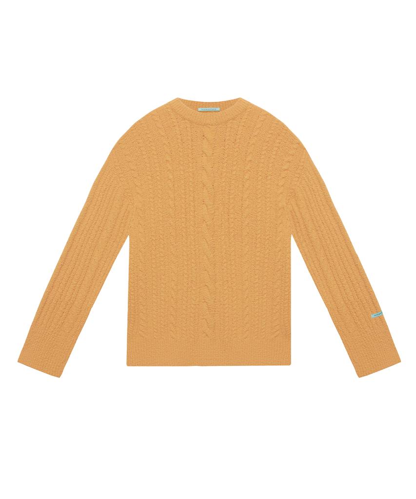 INSTANTFUNK Ms Tactel Cable Knit - Orange