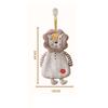 Cartoon Animal Hanging Hand Towels Coral Fleece Bathroom Towel Creative Kitchen Towel  Kitchen