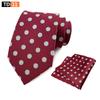 Suit Polka Dot Polka Dot Elegant Atmospheric Suit Tie Pocket Towel Suit