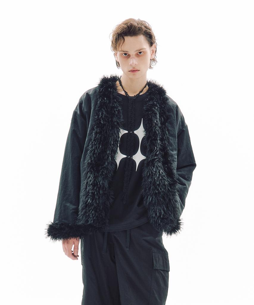 Tripshop Shaggy Fur Jacket