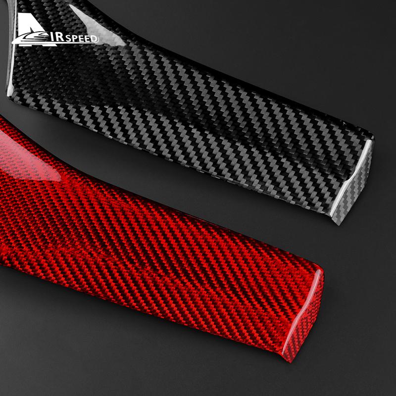 For Subaru Crosstrek 2024 WRX/WRX STI Real Hard Carbon Fiber Main Driver's Left Trim Sticker Interior Car Accessories