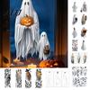Easy Peel Stickers for Interior Decoration Halloween Ghost Window Stickers, Removable PVC Wall Decals, And Holiday Party Supplies Home Stick