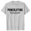 New Funny Powerlifting Graphic Print Tops Men Casual Oversized T-shirt Summer Hip Hop Fashion Short Sleeve Crewneck T Shirts
