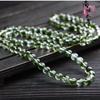 6Millimeter burst crystal bracelet, multi-strand, unisex, each piece is unique