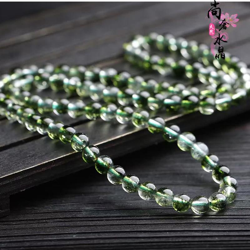 6Millimeter burst crystal bracelet, multi-strand, unisex, each piece is unique