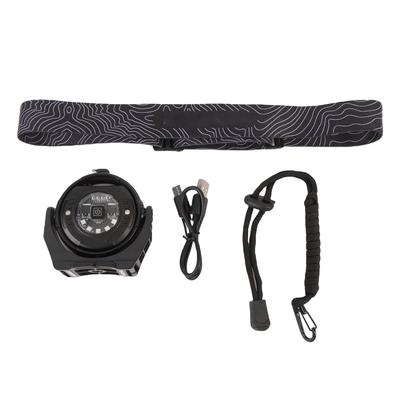 Magnetic Camping Light IPX3 Waterproofing 360 Degrees Rotation 3 Brightness Levels with Detachable Headband