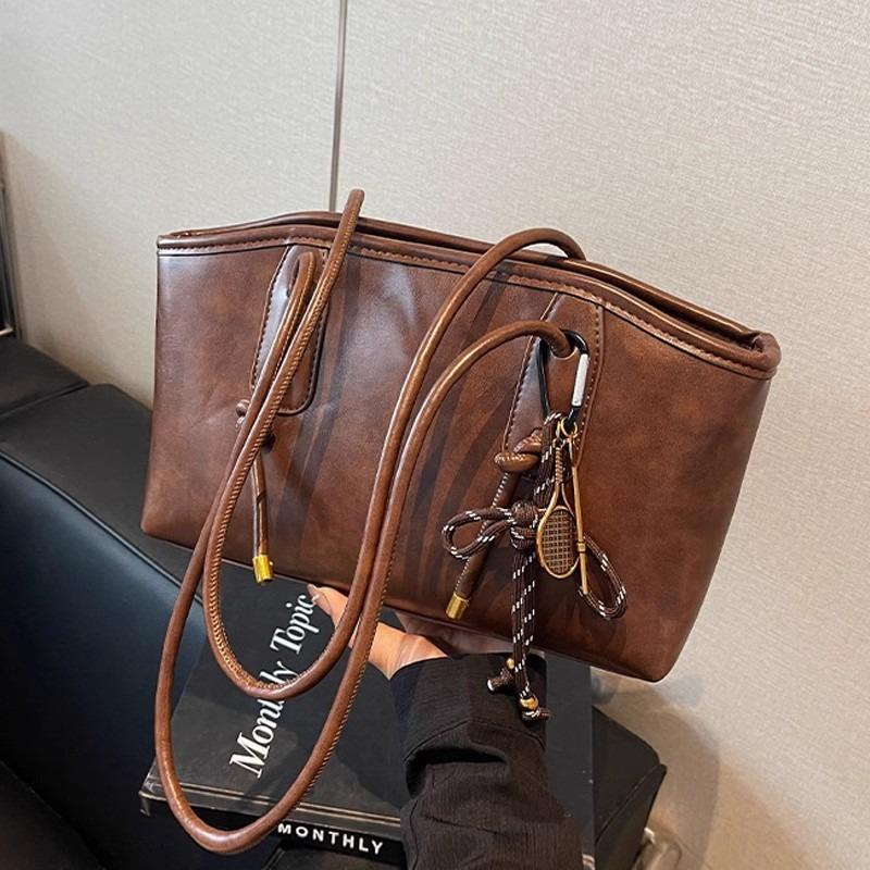 Tote bag new autumn and winter fashion women's bag commuter bag retro fashion underarm bag shoulder bag luggage