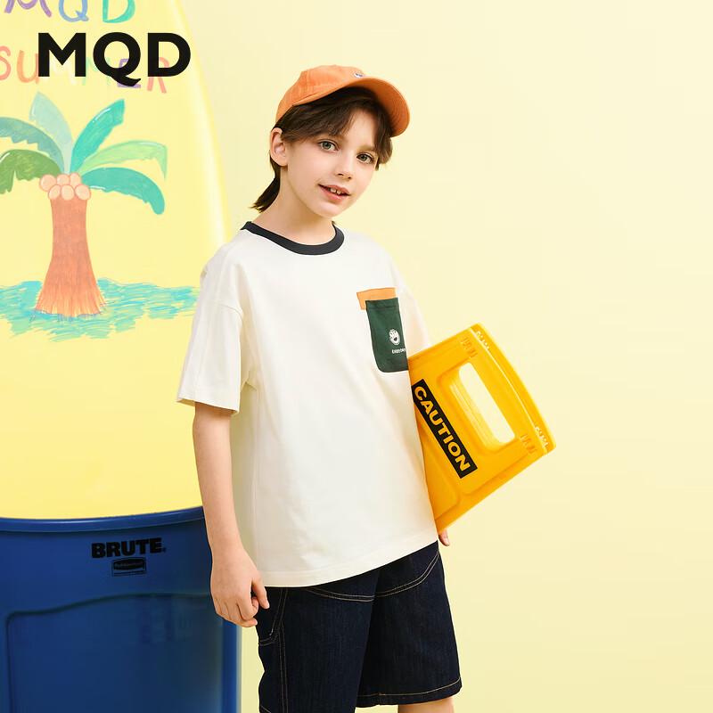 Boys  Color-block Pocket Short Sleeve T-shirt 160