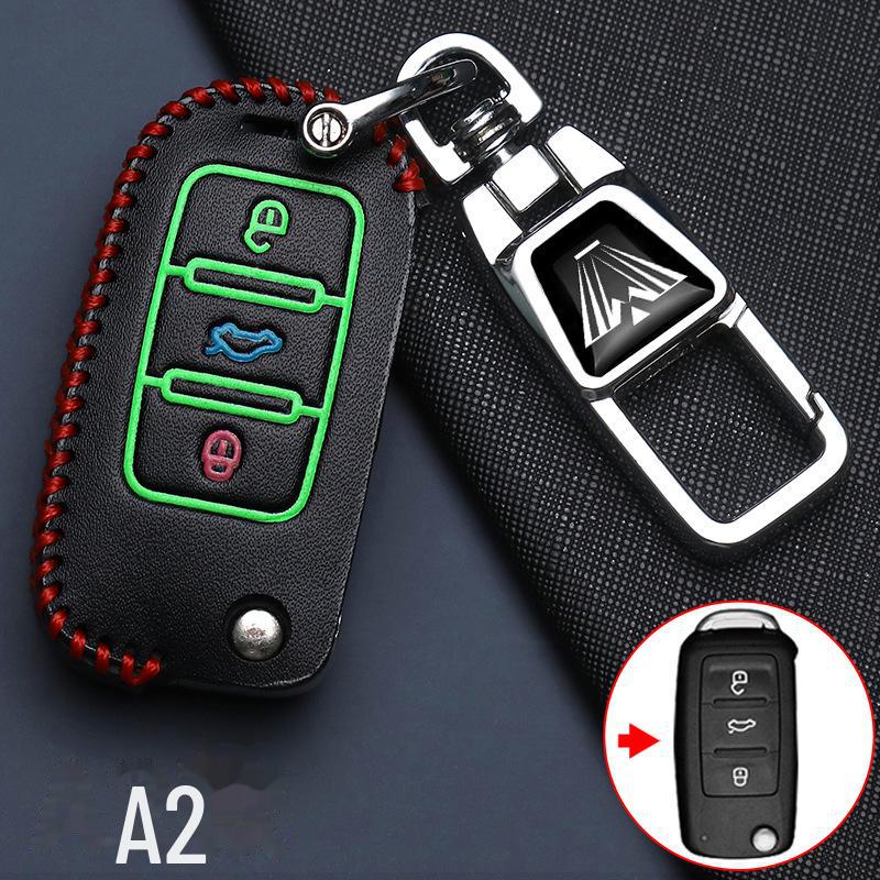 Volkswagen, Chery, Citroen, Peugeot, Mitsubishi Car Key Cover with Special Buckle