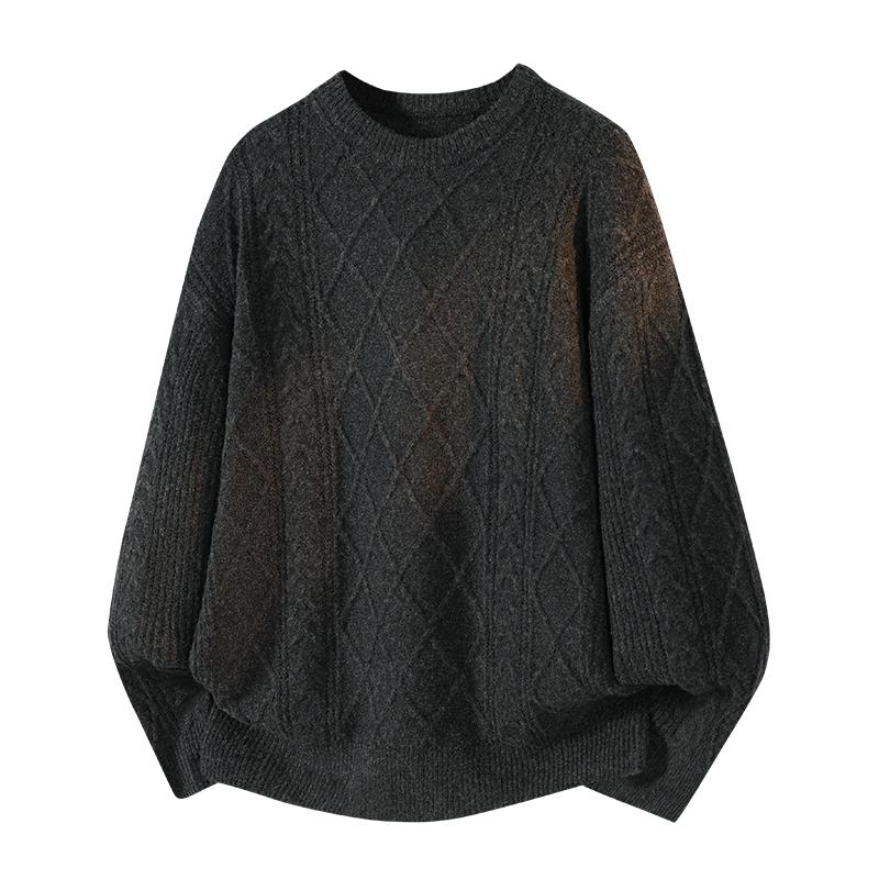 Autumn And Winter Sweaters For Men's Couples, Loose And Casual Men's Knitted Sweaters, Men's Long Sleeved Knitted Sweaters