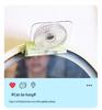 Three-Speed Transparent Folding Desktop Fan with USB Charging