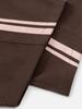 Elpeuligeden Stripe Super Baggy Barrel Sweatpants Baggy Jeans Ae25Cpq20641-01Dbrn