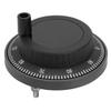 5V 80mm 6Pin Plastic CNC Pulser Handwheel 100PPR Manual Pulse Generator Rotary Encoder