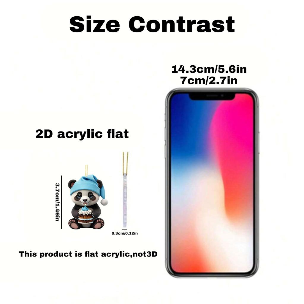 24 Tage Weihnachts-Adventskalender, Countdown-Kalender 2D Flacher Acryl-Hundeanhänger, Countdown-Anhänger, Niedlicher Weihnachtsbaum-Anhänger