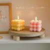 Modern Cube Scented Candle Shaped ChicHome Decor Birthday Gift for Girls