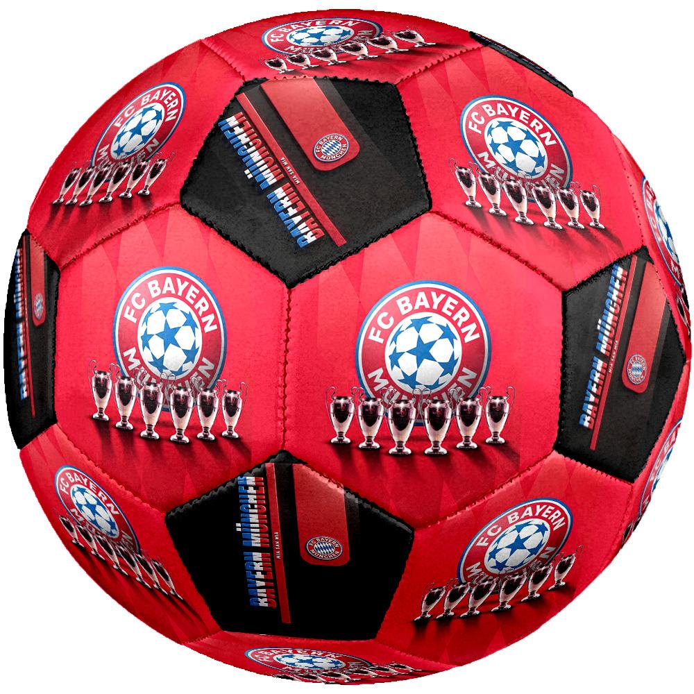 Fc Bayern München Theme Size 5 Soccer Football Machine Sewn Indoor/Outdoor Training and Matches Sports Enthusiast Gifts
