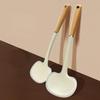Food Grade Silicone Wide Spatula With Non-stick Spatula For Stir-frying, Stir-frying, And Serving Soups With Ergonomic Handle