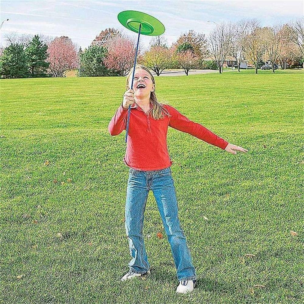 Balance Skills Acrobatic Turntable Clown Show Spinning Plates Sticks  Kids Adult