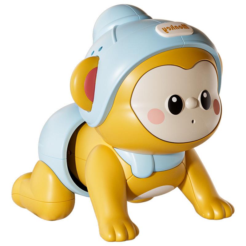 Infant Music Crawling Baby Toy Recording Induction Electric Early Education Fun Training Crawling Toy