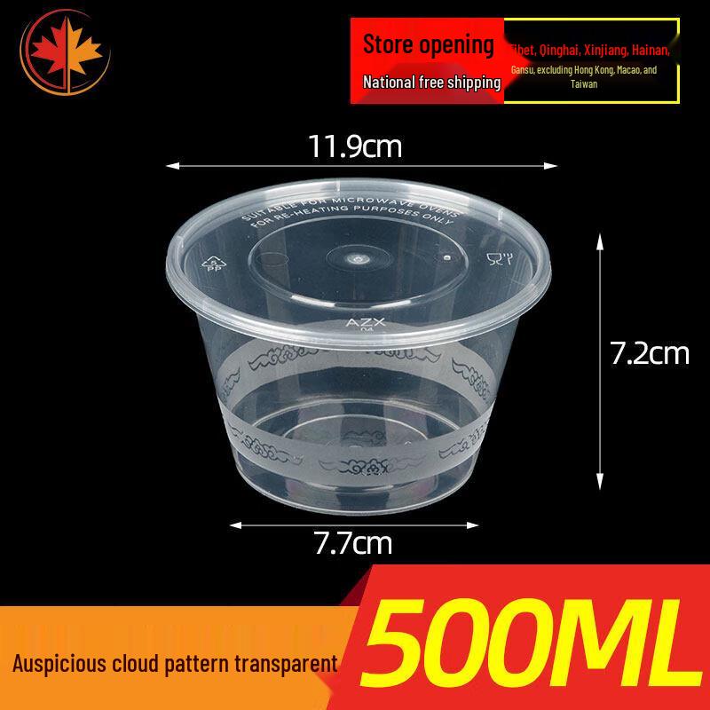 ZISIZ Disposable Meal Box Set