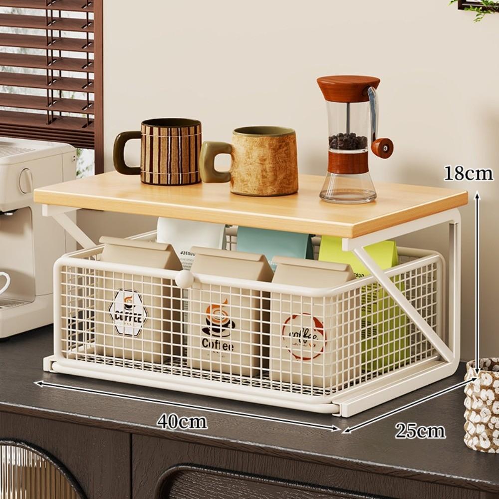 Space Saving Kitchen Organizer Shelf Countertop Storage Pantry Storage Rack  Home Organization