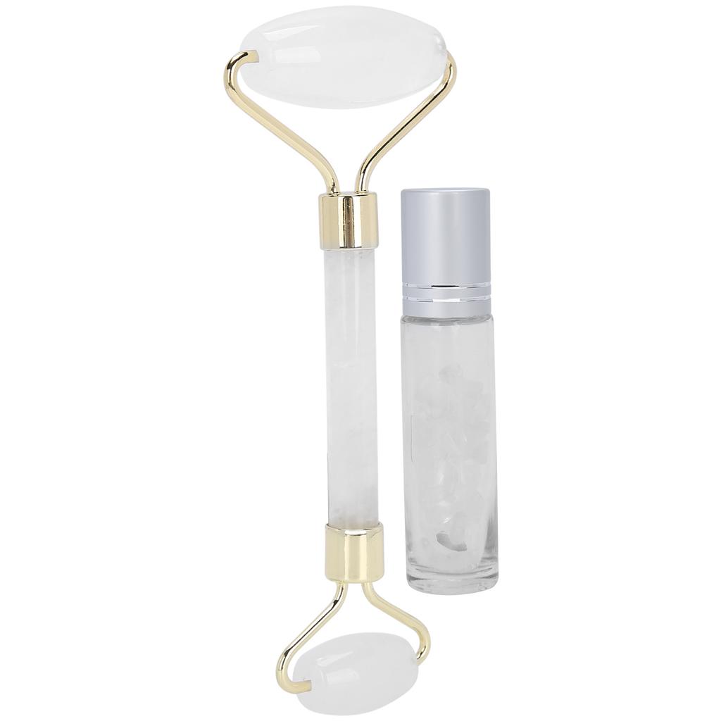 Face Roller Massager Facial Beauty Massage Roller with Roll On Essential Oil Bottle Facial Massage Roller