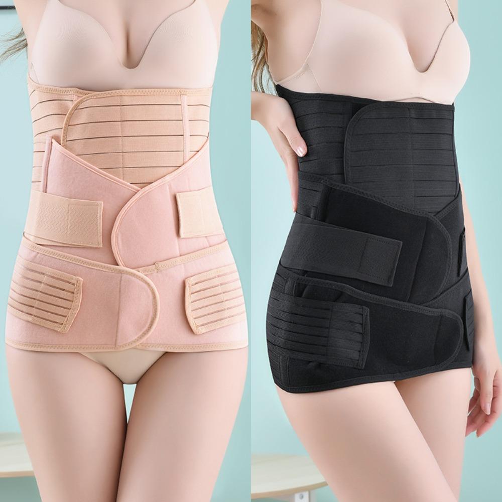 3pcs Postpartum Postpartum Belly Band Corset Pelvis Belt Wrap Postpartum Belly Belt  Pregnant Women