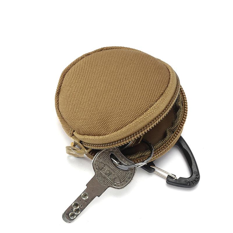 Tactical EDC Men Key Wallet Pocket Outdoor Usb Cable U-Disk Earphone Storage Bag for AirPods Freebugs Headphone Protective Case